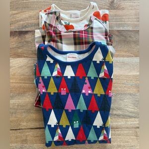 3 Long-Sleeved Hanna Andersson Dresses Size 5T